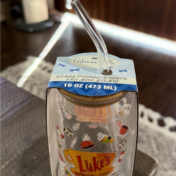 NWT Gilmore Girls Glass Tumbler - Picture 5 of 5